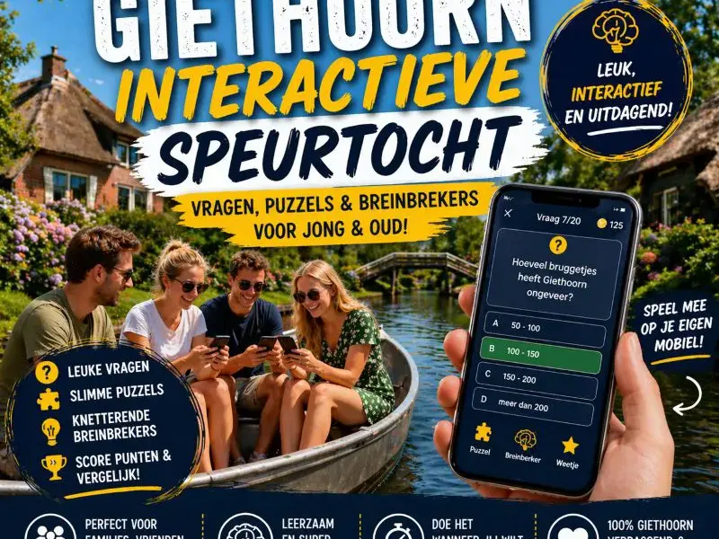 Giethoorn Interactieve Speurtocht